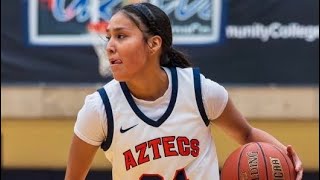 Melicia Nelson 24 Pima CC Lady Aztecs 6 Points 11 Rebounds 8 Assists vs Phoenix College [upl. by Daahsar485]