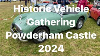 Historic Vehicle Gathering 2024 at Powderham Castle Saturday [upl. by Lara97]