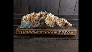 Kangchenjunga Mountain Model [upl. by Rockel]