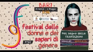 Festival delle Donne e dei Saperi di Genere 2016 [upl. by Ttocserp]