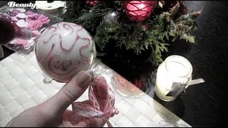 DIY Kerstbal versieren ASMR [upl. by Wyler]