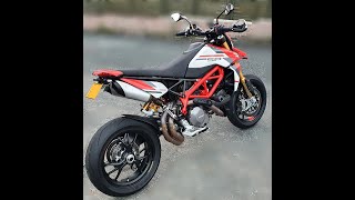 2022 Ducati Hypermotard 950 SP Walkaround  Start Up [upl. by Alaet]