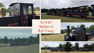 Great Woburn Railway at Woburn Safari Park WoburnSafariPark woburnsafaripark woburn safaripark [upl. by Engedi714]