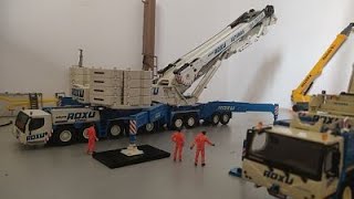 ROXU  LTM 11200 Assembly  Vessel Lift  Stop Motion 150 [upl. by Henley]