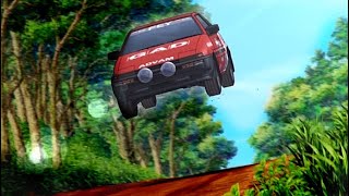 Rally and circuit ae86 scene Initial D final stage [upl. by Leinod]