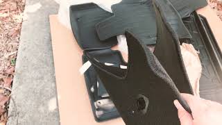 Unboxing Honda Clarity All Weather Floor Mats Trunk Tray and Console Mat [upl. by Isis]