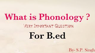 Meaning of PHONOLOGY in hindi 【sub Language proficiency】Bed part 1 What is Phonology [upl. by Obe579]