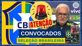 🚨ATENÇÃO DORIVAL JR CONVOCA A SELEÇÃO BRASILEIRA [upl. by Arahk]