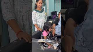 Gigis birthday hair cut video 📷 like share subscribe [upl. by Other]