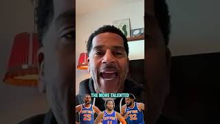 Jim Jackson Determines Who Is the Better Team Between the 76ers and the Knicks [upl. by Atilemrac]