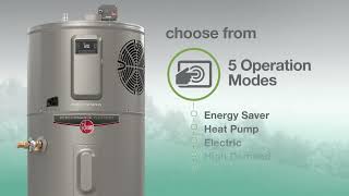 Connectivity amp Operating Modes on the Rheem® ProTerra® Hybrid Electric [upl. by Nomrah]