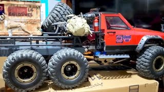 Redcat Everest 10  6x6 Injora Jeep Hardbody rc cherokee rctrucks Custom Build [upl. by Tarrah879]