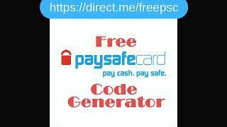 Paysafecard Code Generator  New 2024 Method [upl. by Leinahtan]