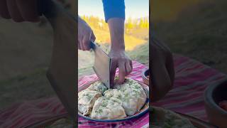 WHAT WOULD YOU NAME THIS DISH food outdoorcooking cooking nature [upl. by Karlie]