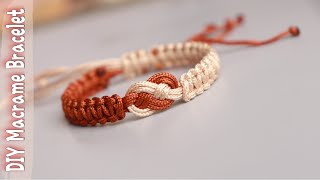 Macrame Bracelet  DIY  How To Make Macrame Bracelets  Creationampyou [upl. by Aikenahs960]