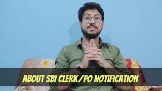 About SBI CLERK amp SBI PO NOTIFICATION✅‼️sbi sbipo sbiclerk [upl. by Ralaigh]