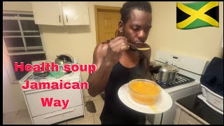 Healthy soup Jamaican way🇯🇲 [upl. by Suravat]