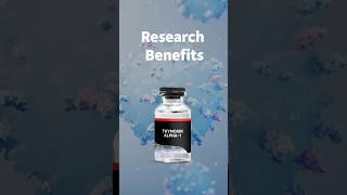 Research Benefits of Thymosin Alpha1 peptides fitness mens science ThymosinAlpha1 research [upl. by Yerd800]