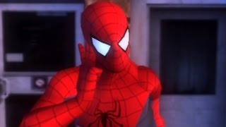 SpiderMan Web of Shadows Amazing Allies Edition  Walkthrough Part 15  Obtaining Shield Data [upl. by Llirrem]