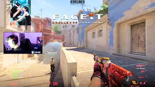 YEKINDAR WGeTRiGhT f0rest friberg CS2 FACEIT LVL10 MIRAGE GAMEPLAY  FULL MATCH VODS [upl. by Nosille12]