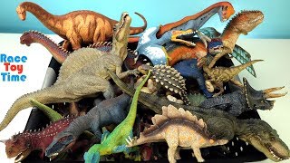 Lots of Toy Dinosaurs  Learn Dinosaur Toys Names For Kids [upl. by Peednas]