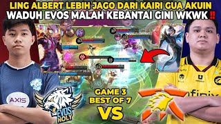 LING ALBERT LEBIH JAGO DARI KAIRI GUA AKUIN  WADUH EVOS MALAH KEBANTAI GINI GAES WKWK EVOS VS FNOC [upl. by Netsrejk]