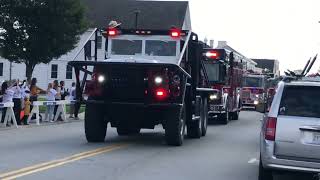 Wareham Fire Open House parade [upl. by Hsinam601]