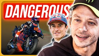 Valentino Rossi’s REACTION About Marc Marquez Valencia Test  MotoGP News [upl. by Trever]