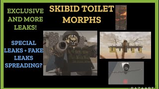 STMSKIBID TOILET MORPHS LEAKS UPDATE 135 [upl. by Ynogoham]