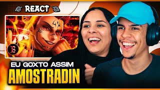 BACHIRA Amostradin  Sukuna 😈  Jujutsu Kaisen  Casal Jounin React 🔥 [upl. by Letha866]