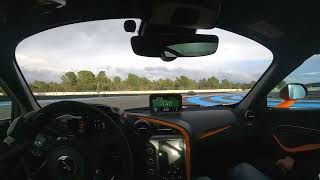 McLaren 750S on wet Paul Ricard without chicane  code brown [upl. by Strader531]