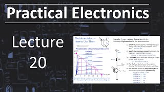 Practical Electronics  Lecture 20 Fall 2024 [upl. by Adnana]