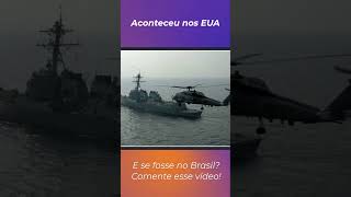 CMT de navio de guerra erra mira de fuzil e é rebaixado e se fosse no Brasil [upl. by Nho]