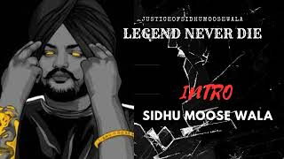 INTRO Song By Sidhu  Sidhu Moosewala New Punjabi song 2024  Latest Punjabi songs 2024  Legend [upl. by Nannie998]