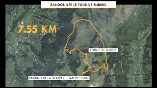 TOPO RANDO quotLe Tour de Miribelquot [upl. by Wons]