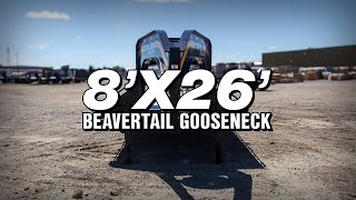 8 x 26 Beavertail Gooseneck [upl. by Rona244]