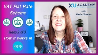 How the Flat Rate Scheme for VAT works in Xero [upl. by Abram390]