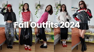 what Im wearing this fall  fall outfits 2024 [upl. by Nehte357]