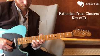 Gospel Guitar Lick Lesson Nicky V [upl. by Leakim]