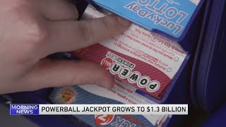 Powerball jackpot estimated at 130 billion for Saturdays drawing [upl. by Erminna303]