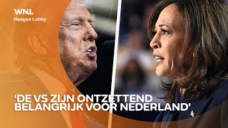 Waarom staat het Nederlandse nieuws bol van de Amerikaanse verkiezingen [upl. by Gutow]