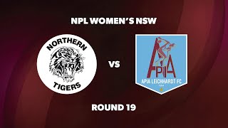 NPL Womens NSW Round 19 Northern Tigers FC v APIA Leichhardt FC [upl. by Amluz]