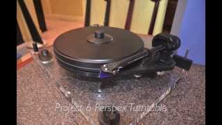 ProJect 6 Perspex Turntable [upl. by Akalam145]