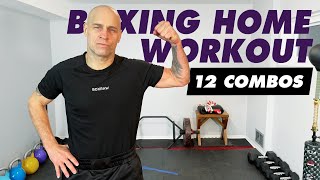 Shadow Boxing Workout  12 Combos That we Build up Together [upl. by Akemehs]