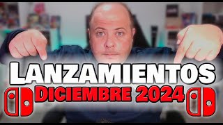 👉Emocionantes lanzamientos para Nintendo Switch en Diciembre 2024 😁 [upl. by Fifi]