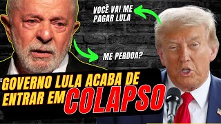 ACABOU PARA LULA Governo entra em COLAPSO 1 dia após VITÓRIA ESMAGADORA DE TRUMP  O CHORO DA GLOBO [upl. by Negroj]