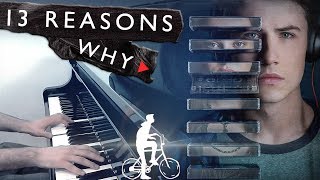 quotThe Night We Metquot  13 REASONS WHY Piano Cover Netflix Soundtrack Hannah and Clay Slow Dance [upl. by Angelis]