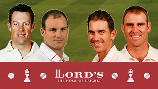 Strauss amp Trescothick vs Hayden amp Langer  Whos The Greatest [upl. by Eylhsa]