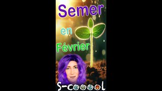 Semer en février 👩‍🌾 plantation semis lune graines fevrier2024 [upl. by Eolcin]