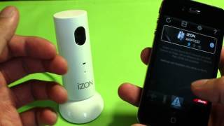 iZON Remote Room Monitor handson [upl. by Yuzik344]